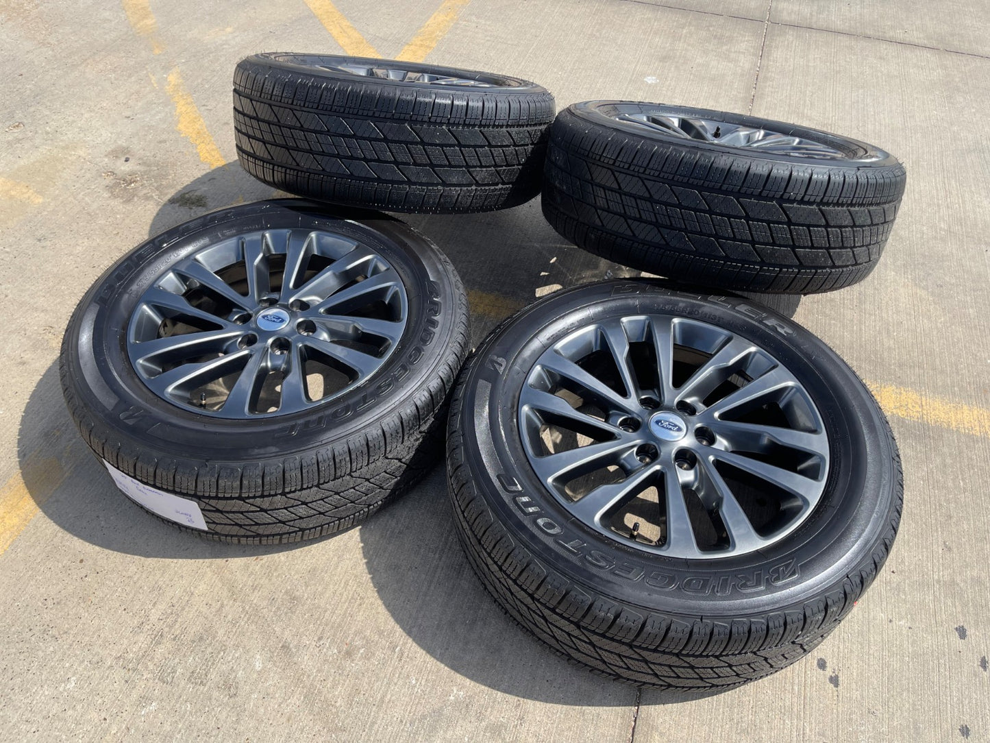 20" Ford Expedition F-150 OEM rims wheels 10144 SET Limited BRIDGESTONE