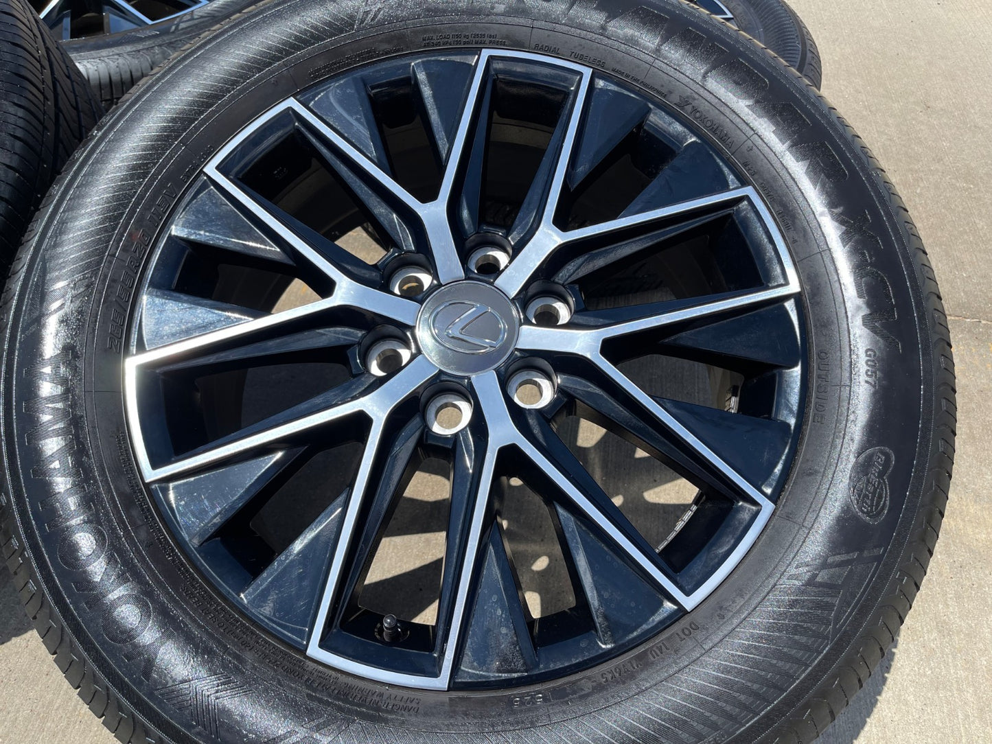 20" Toyota Land Cruiser Tundra OEM wheels rims 10545 Lexus GX550 LX600 SET