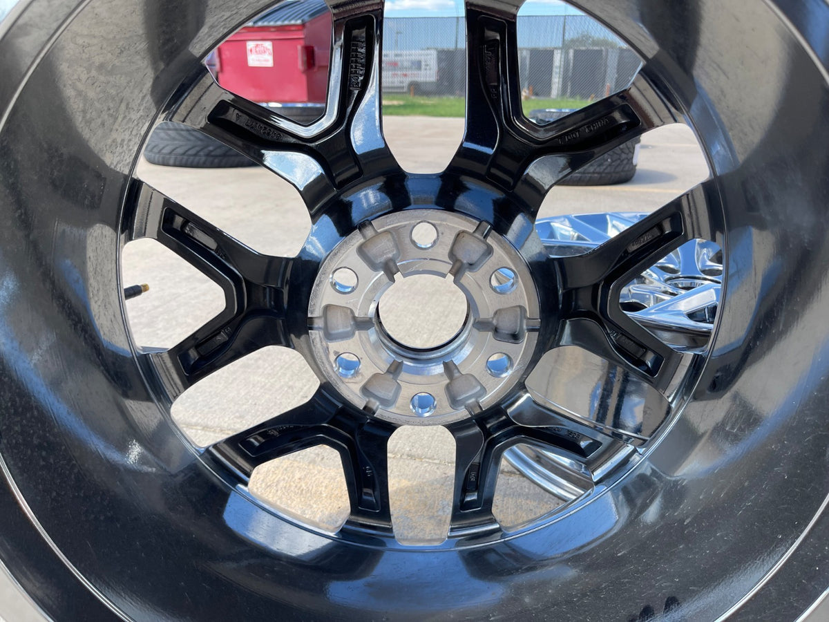 22" GMC Yukon Sierra DENALI OEM 14078 wheels rims CHROME 2025 2026 2027 SET NEW