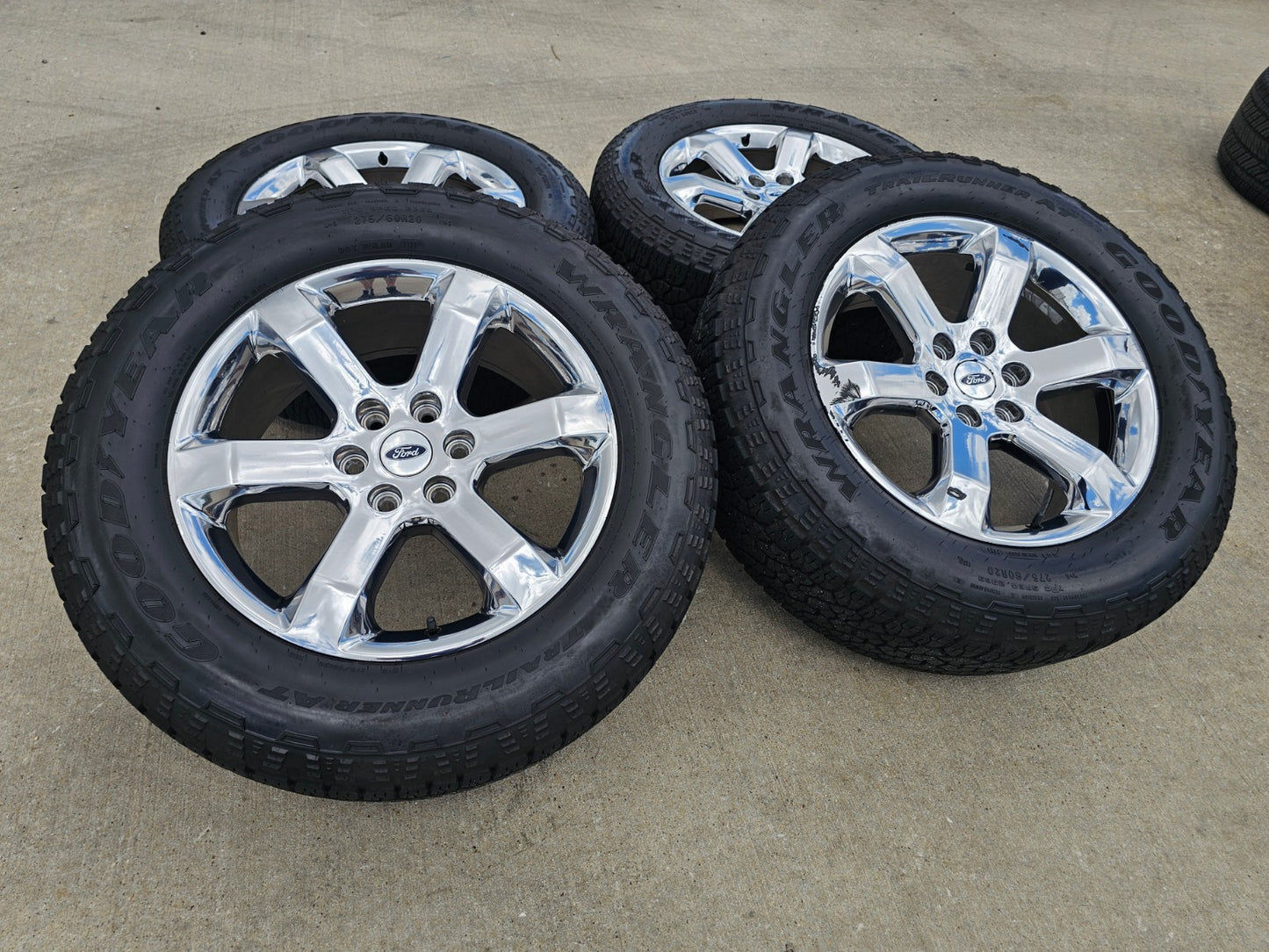 20" Ford F-150 OEM rims wheels chrome Expedition RIM# 10347 FITS 2004-2027