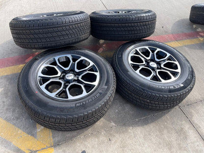 18" Ford F-150 OEM rims wheels 10438 Expedition 2024 2025 2026 2027 MICHELIN NEW