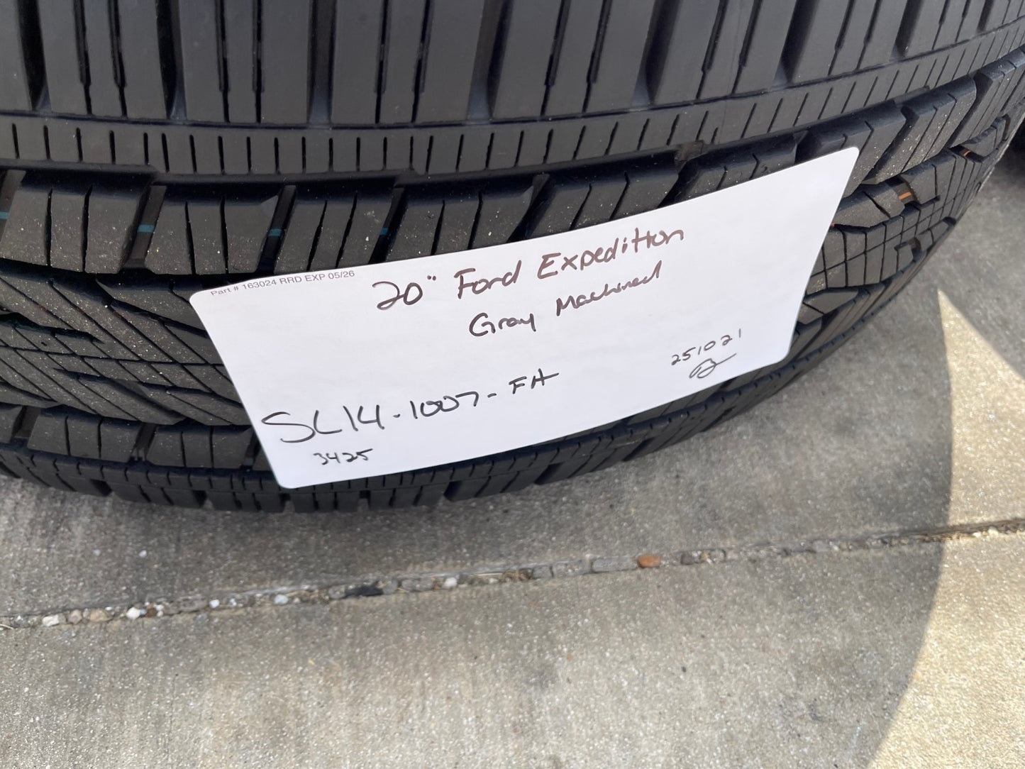 20" Ford F-150 LARIAT OEM 94219 rims wheels Expedition 2026 CONTINENTAL NEW