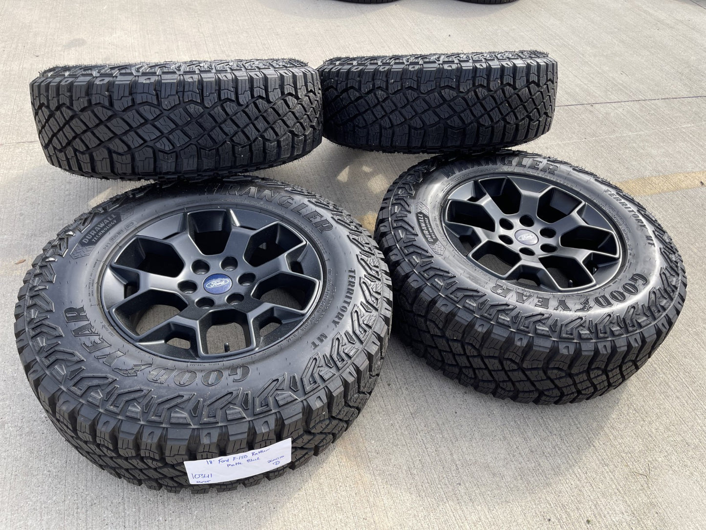 18" Ford F-150 TREMOR RATTLER OEM rims wheels 10341 95029 Expedition 2026 NEW