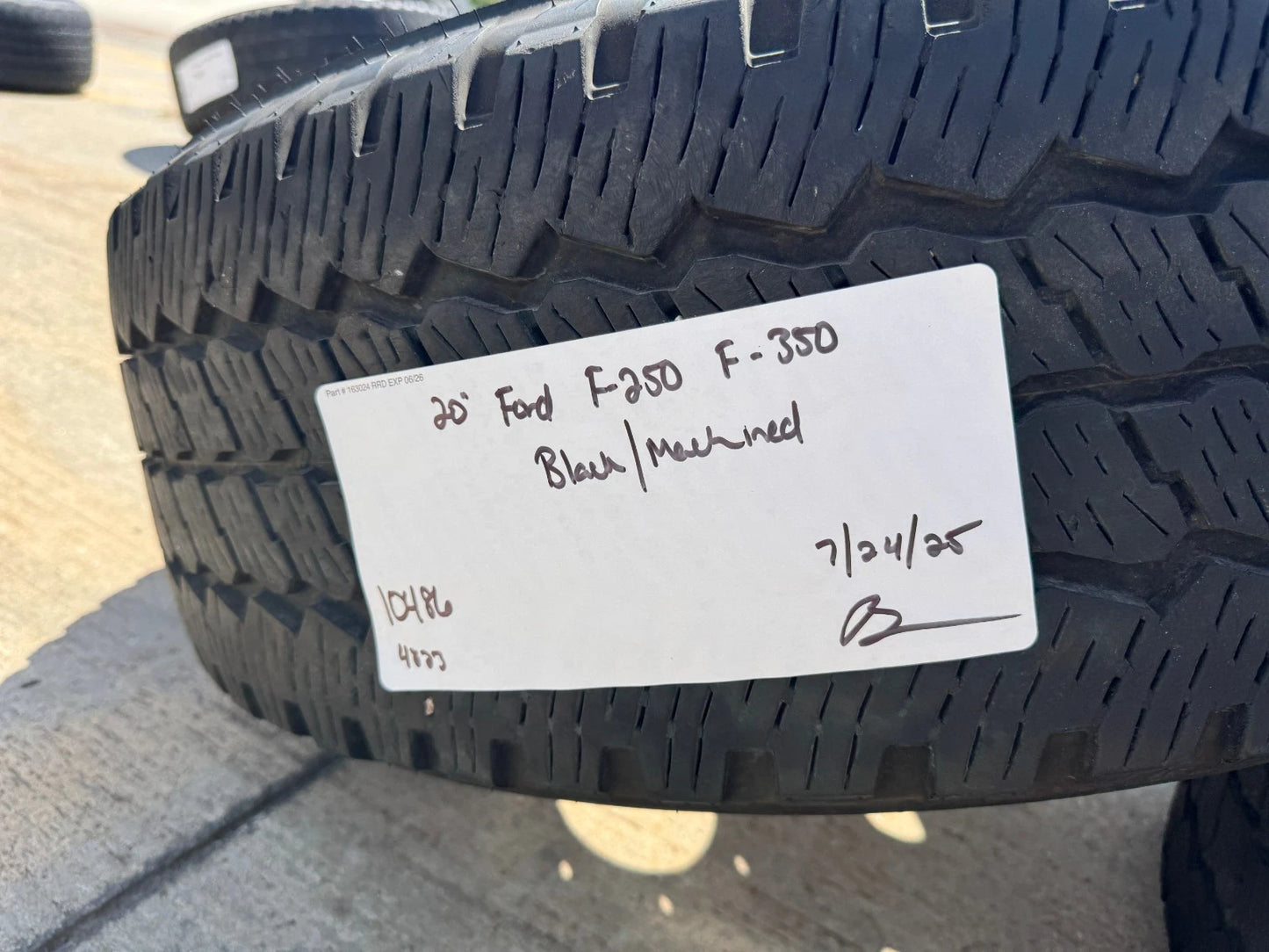 20" Ford F-250 F-350 OEM Lariat Platinum wheel rim 10486 2023 2024 2025 2026