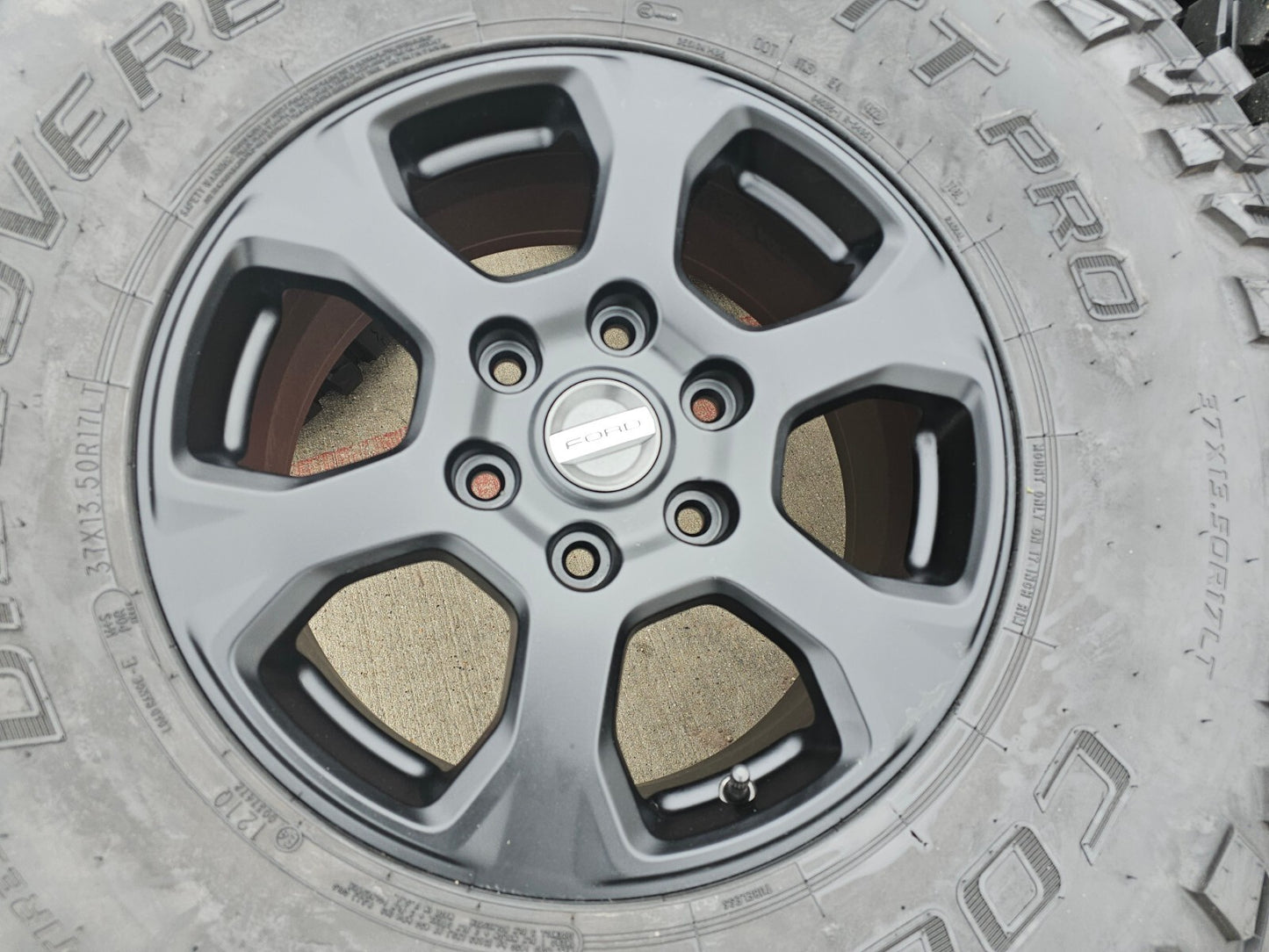 17" Ford Bronco SASQUACH wheels rims 10384 OEM Ranger COOPER STT PRO 37"