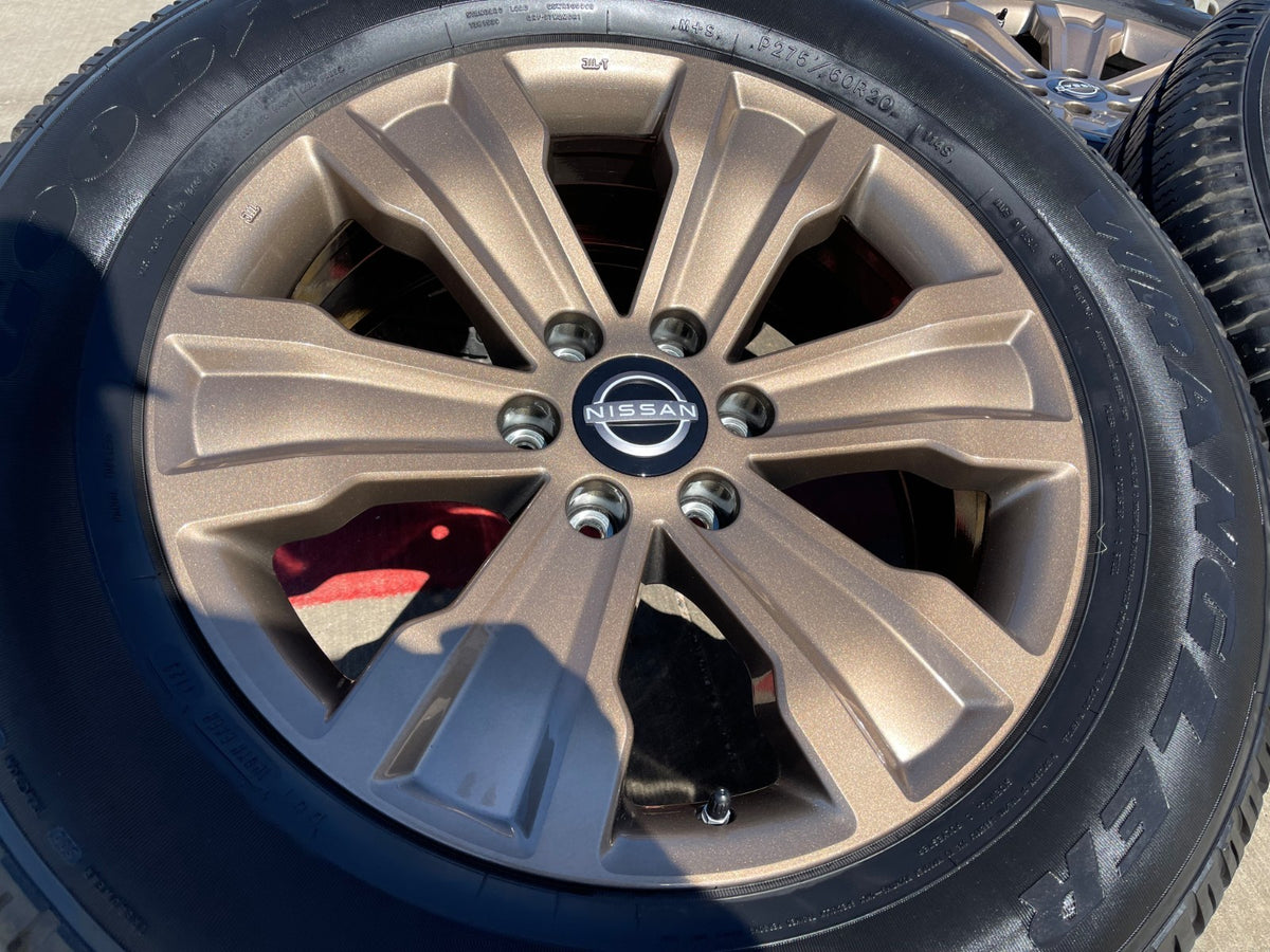 20" Nissan Titan Armada OEM 62753 wheels rims BRONZE 2023 2024 2025 2026 SET