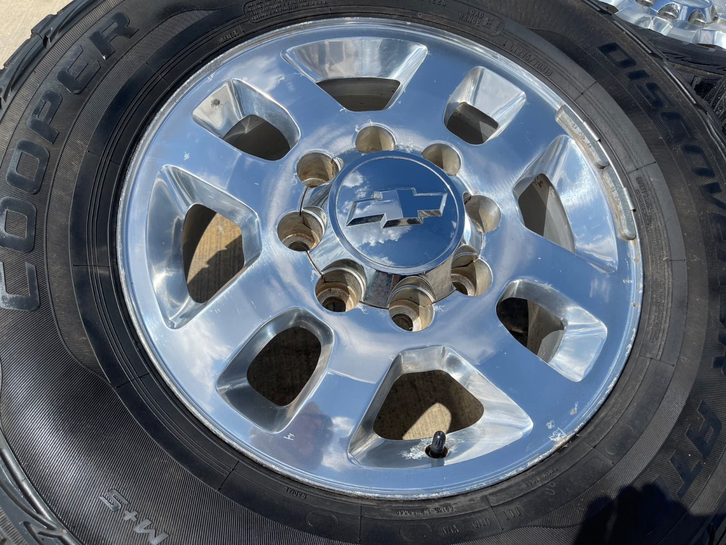 18" Chevy Silverado GMC Sierra 2500 3500 OEM 5502 SET wheels rims COOPER