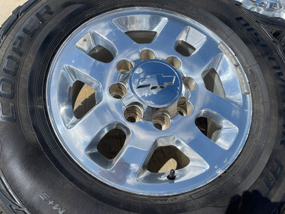 18" Chevy Silverado GMC Sierra 2500 3500 OEM 5502 SET wheels rims COOPER