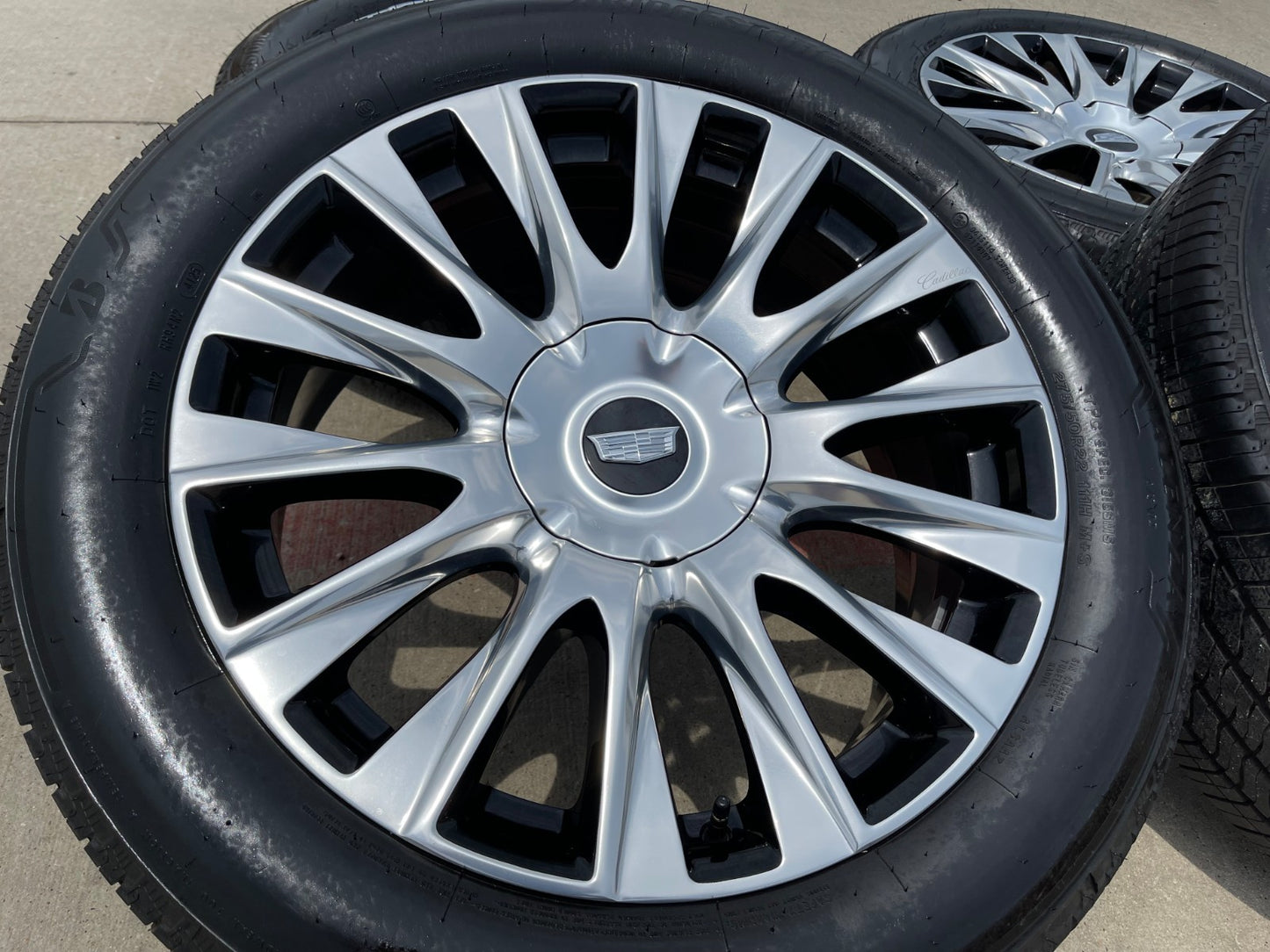 22" Cadillac Escalade PLATINUM OEM wheels rims GMC Sierra SET FITS 1999-2027 NEW