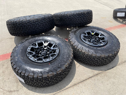 17" Ford F-150 Raptor R OEM BEADLOCK rims wheels 2025 2026 2027 BFG 37" NEW