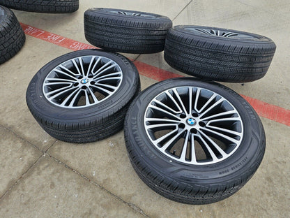 18" BMW 5 Series 530i 540i M550i 530e OEM 86326 wheels rims 5x112