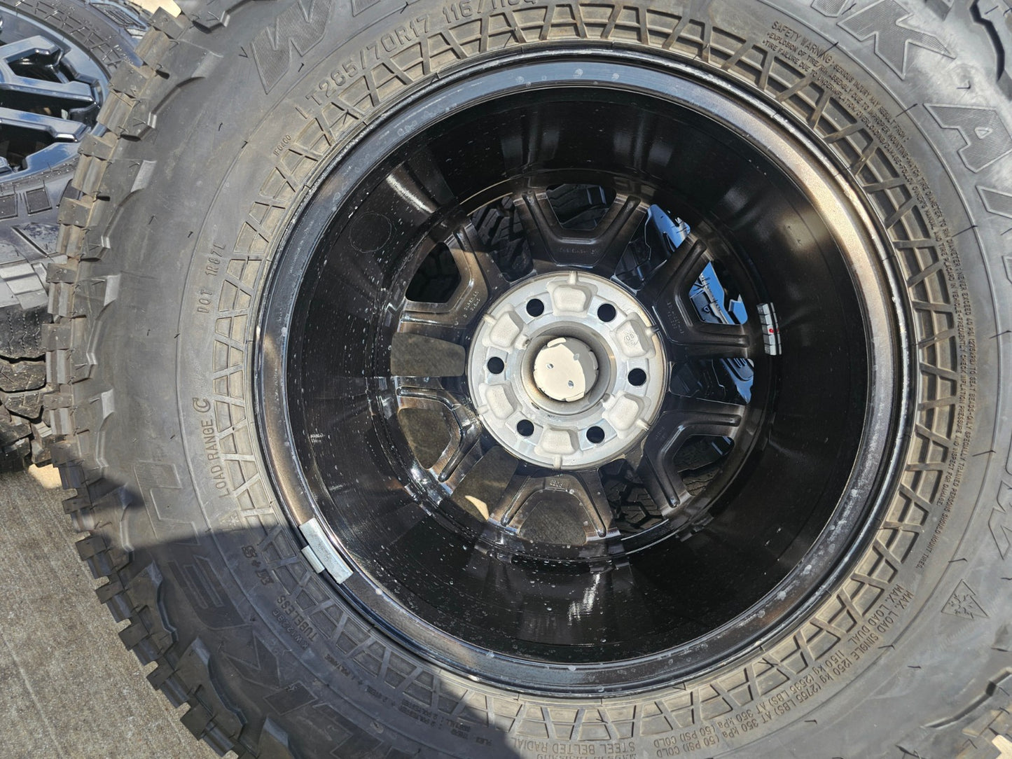 17" Ford F-150 Raptor Bronco OEM black rims wheels 10461 tires FALKEN A/T3 33"