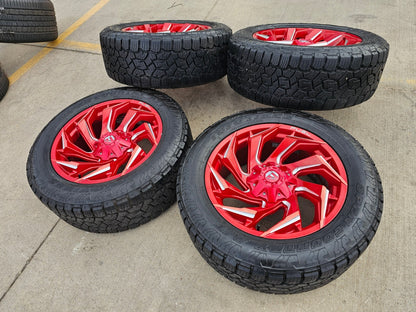 20x9 Fuel D754 REACTION Chevy Silverado Ford F-150 RAM wheels rims 6x139 6x135