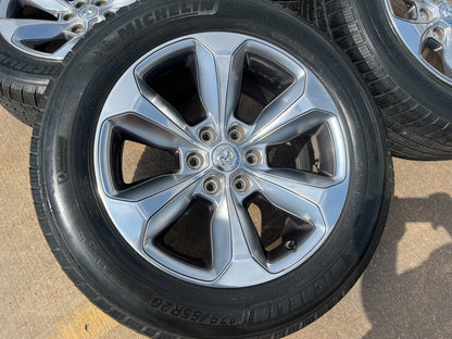 20" Dodge Ram 1500 OEM Laramie wheels rims 2681 tires MICHELIN