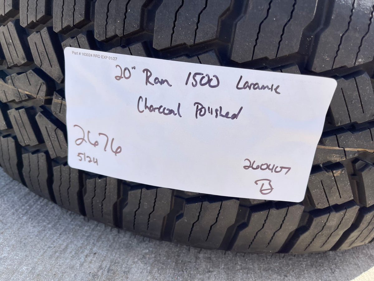 20" Dodge Ram 1500 OEM LIMITED 2676 2723 wheels rims 2025 2026 FALKEN A/T NEW