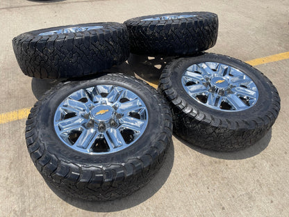 20" Chevy Silverado High Country LTZ 2500 3500 OEM 14124 wheels rims BFG KO3 A/T