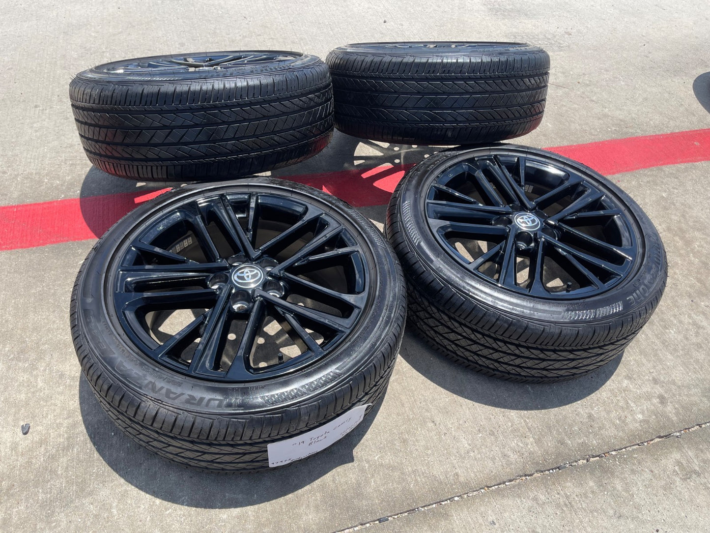 18" Toyota Camry XSE OEM 95968 wheels rims Avalon Lexus 2024 2025 2026 2027 SET