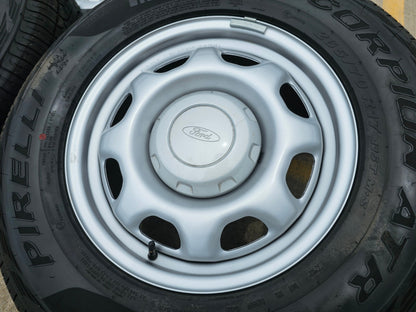 17" Ford F-150 OEM rims wheels 3857 tires steel 2023 2024 2025 PIRELLI A/T NEW