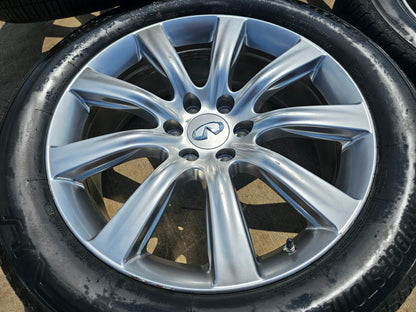 22" Infiniti QX80 QX56 Nissan Titan OEM wheels rims 73729 tires