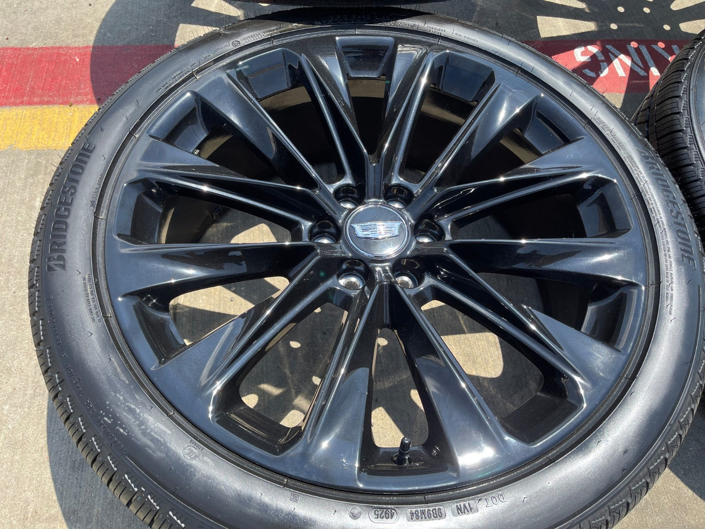 24" Cadillac Escalade V OEM ONYX wheels rims 2023 2024 2025 2026 2027 NEW