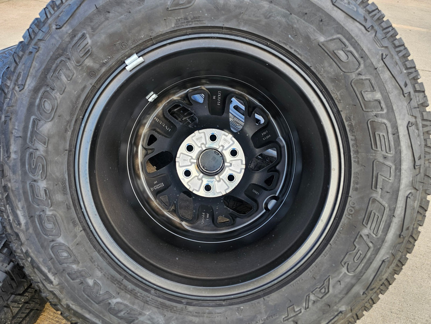 17" Nissan Frontier X-PRO OEM Desert Runner wheels rims tires DUELER A/T