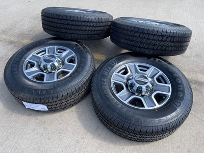 18" Ford F-250 F-350 Lariat FX-4 OEM wheels 10480 10298 tires FIRESTONE H/T2