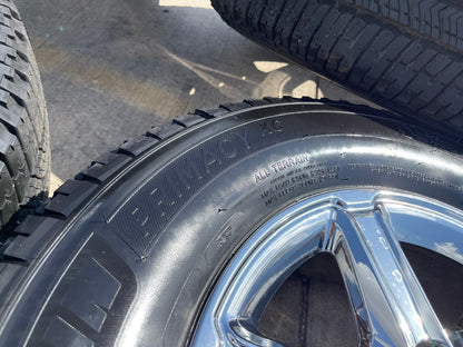 18" Ford F-150 Expedition OEM chrome rims wheels tires MICEHLIN 2025 2026 NEW