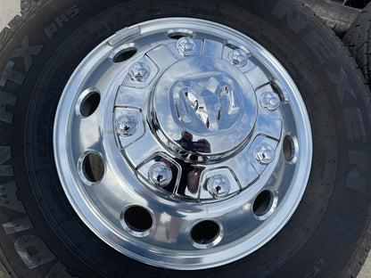 17" Dodge Ram 3500 Dually Laramie 8x200 wheels rims 2701 2702 OEM NEXEN