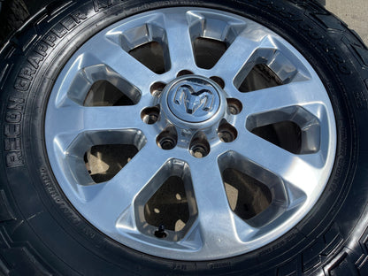 20" Dodge Ram 2500 3500 LARAMIE OEM 2700 wheels rims tires SET NITRO 34"