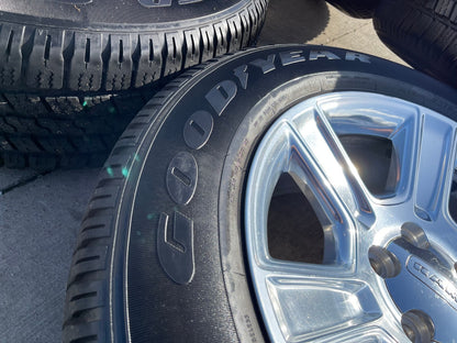 20" Dodge Ram 1500 OEM wheels rims 2561 2502 tires 2016 2017 2018 2019 2020 2021