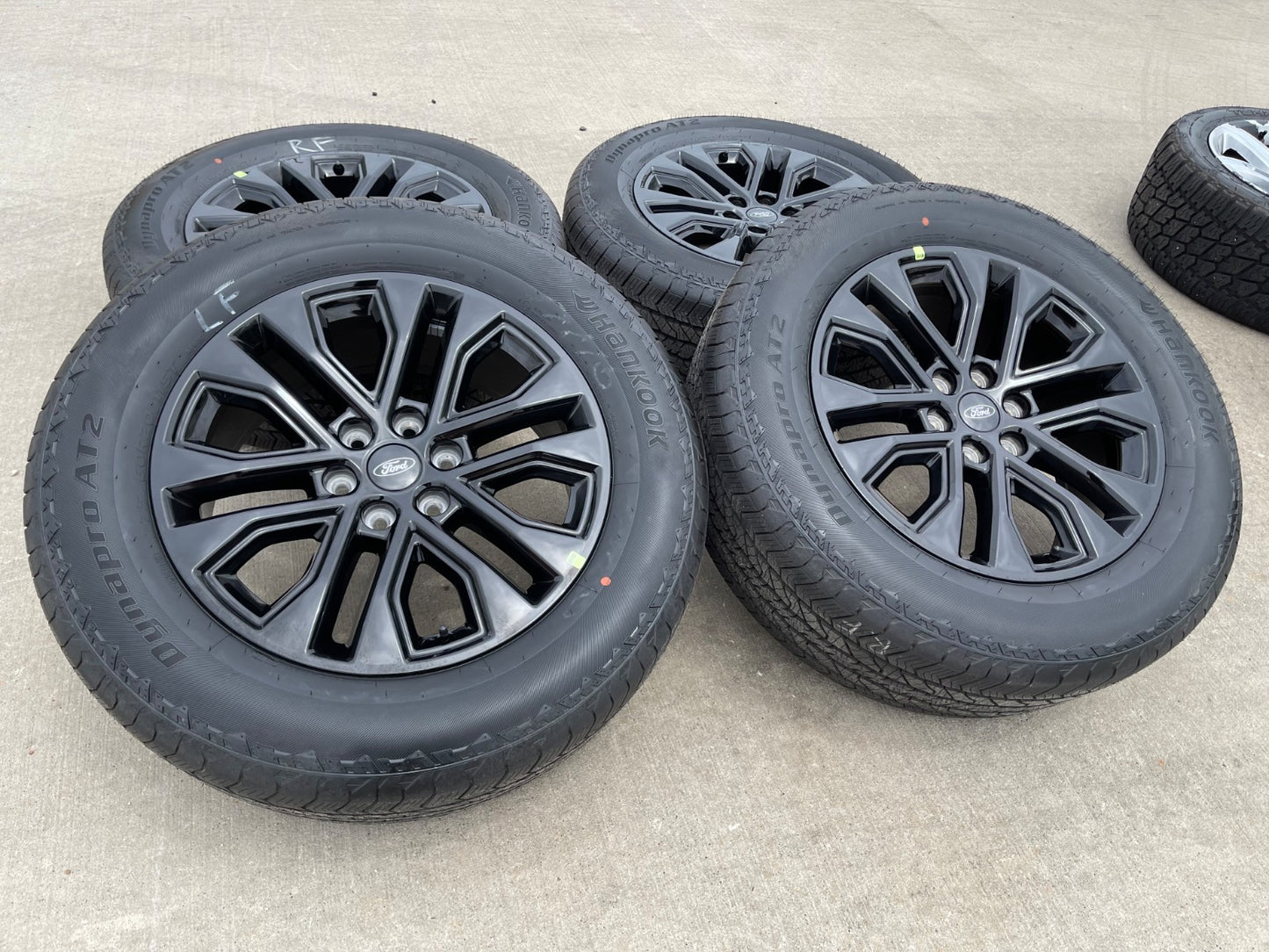 20" Ford F-150 LARIAT OEM 10619 BLACK rims wheels Expedition 2025 2026 2027 NEW