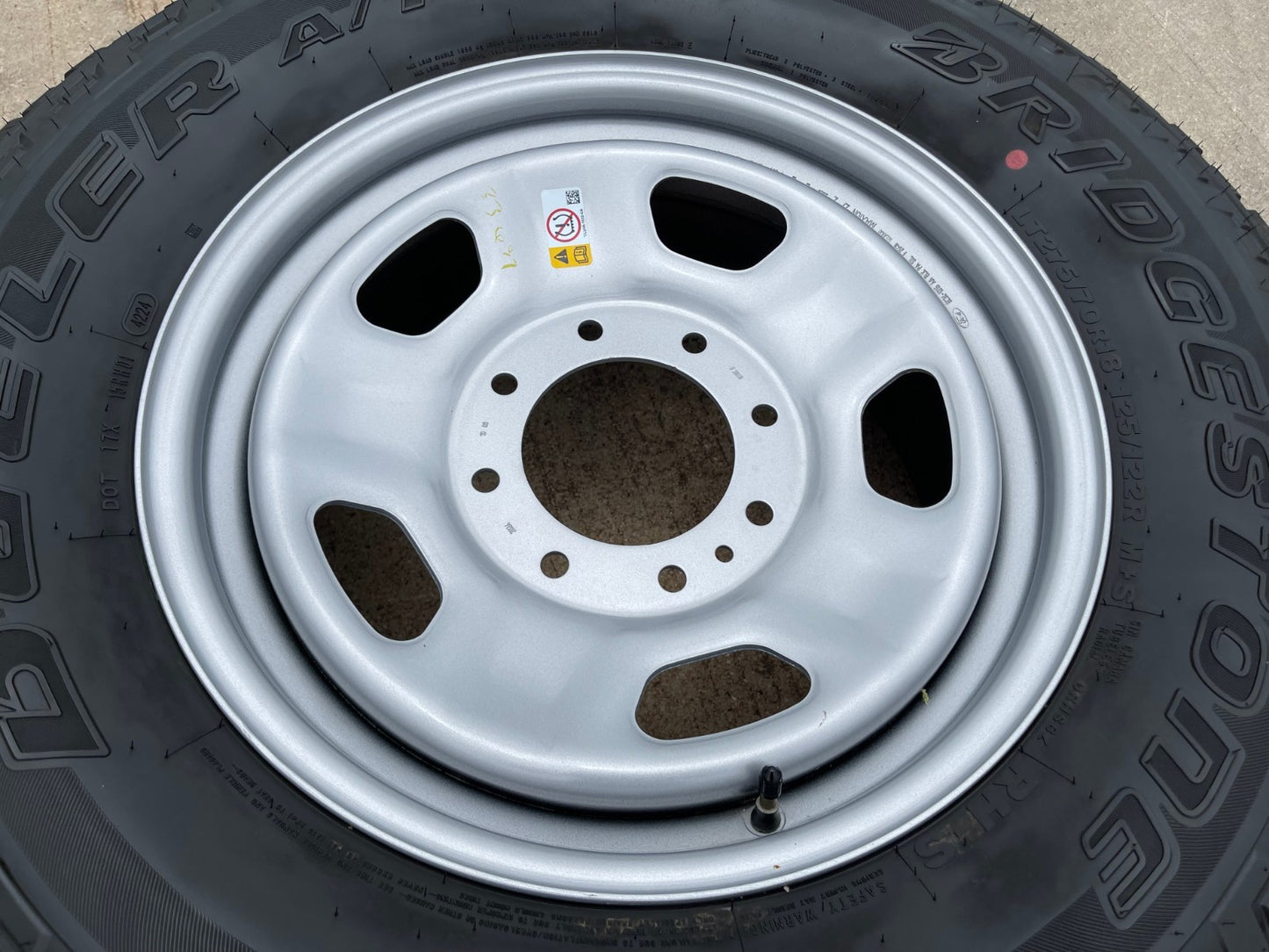 18" Ford F-250 F-350 OEM 3842 wheel rim 2022 2023 2024 2025 2026 BRIDGESTONE NEW