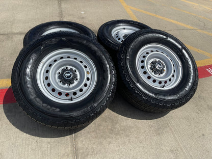 16" Ford Bronco steel wheels rims SET 10226 Ranger tires DISCOUNTED