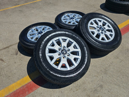 17" Toyota Tacoma 4Runner TRD Silver OEM wheels rims tires 2024 2025 NEW