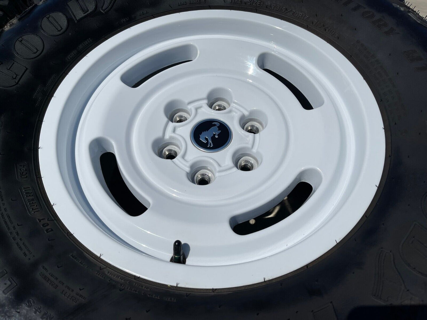 17" Ford Bronco HERITAGE Limited Edition wheels rims white 35" NEW 2024 2025