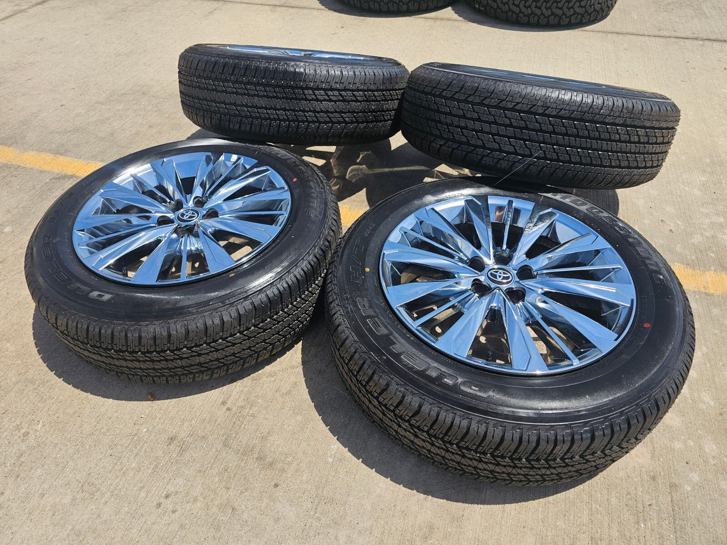 20" Toyota Grand Highlander OEM wheels rims tires Lexus TX350 2024 2025 NEW