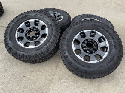 18" Ford F-250 F-350 OEM TREMOR rims wheels 10482 tires DURATRAC R/T 35"