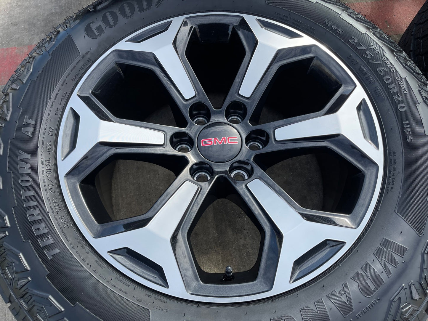20" GMC Sierra Canyon Chevy Silverado OEM wheels rims 2024 2025 2026 NEW