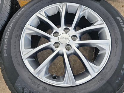 17" Jeep Cherokee wheels OEM rims Compass Renegade 9201 9202 tires