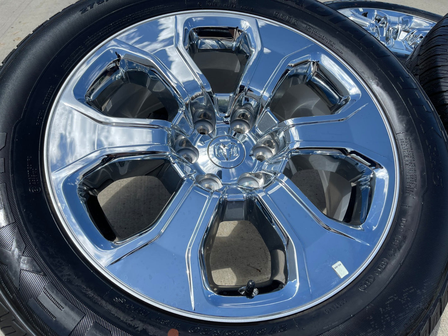 NEW 20" Dodge Ram 1500 OEM Laramie CHROME wheels rims RIM# 2679 FITS 2019-2027