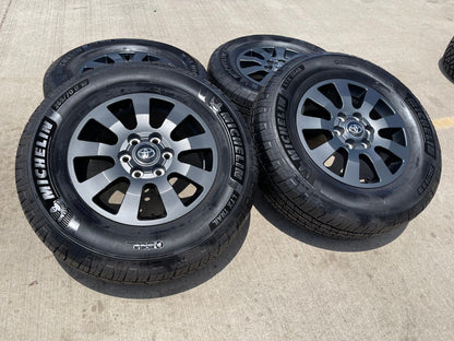 18" Toyota Land Cruiser OEM TRD wheels rims 95952 Tundra Sequoia MICHELIN