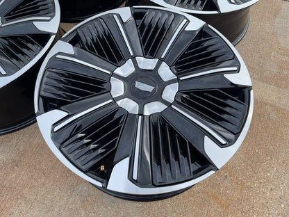 24" Cadillac Escalade IQ EV OEM 8x165 wheels rims Hummer 2500 2024 2025 2026 NEW