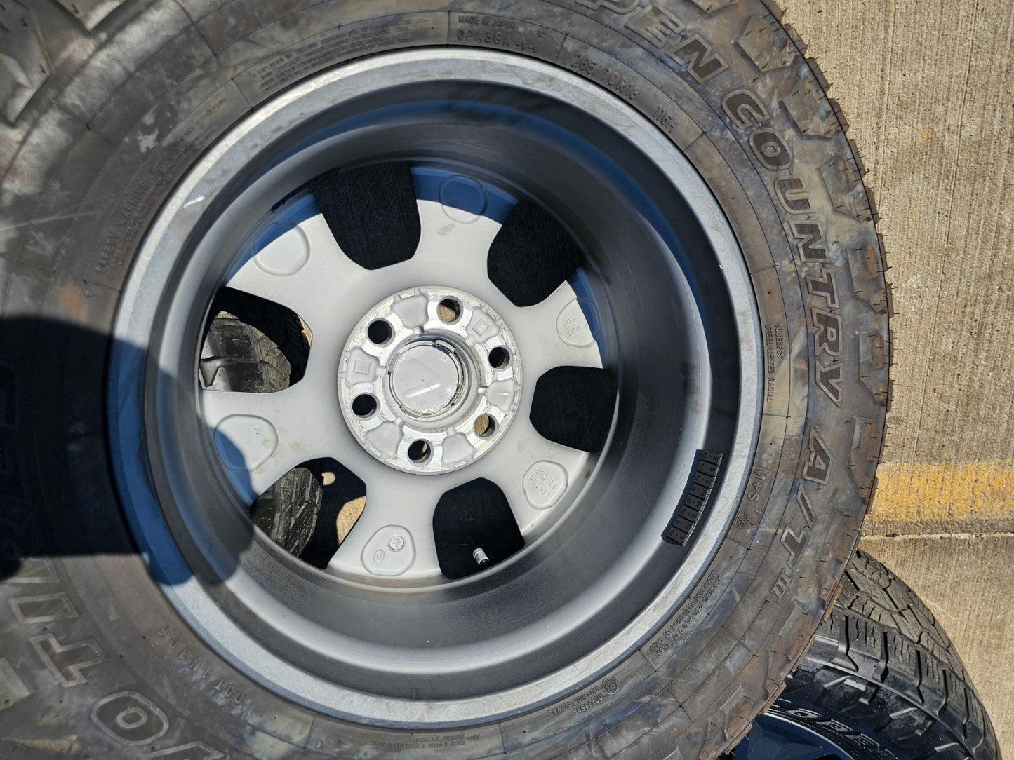 18" Lexus GX550 OEM wheels rims Toyota Land Cruiser Tundra Sequoia TOYO A/T3