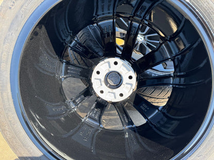 21" Bentley Bentayga OEM wheels rims black Mulliner Continental Flying Spur GT