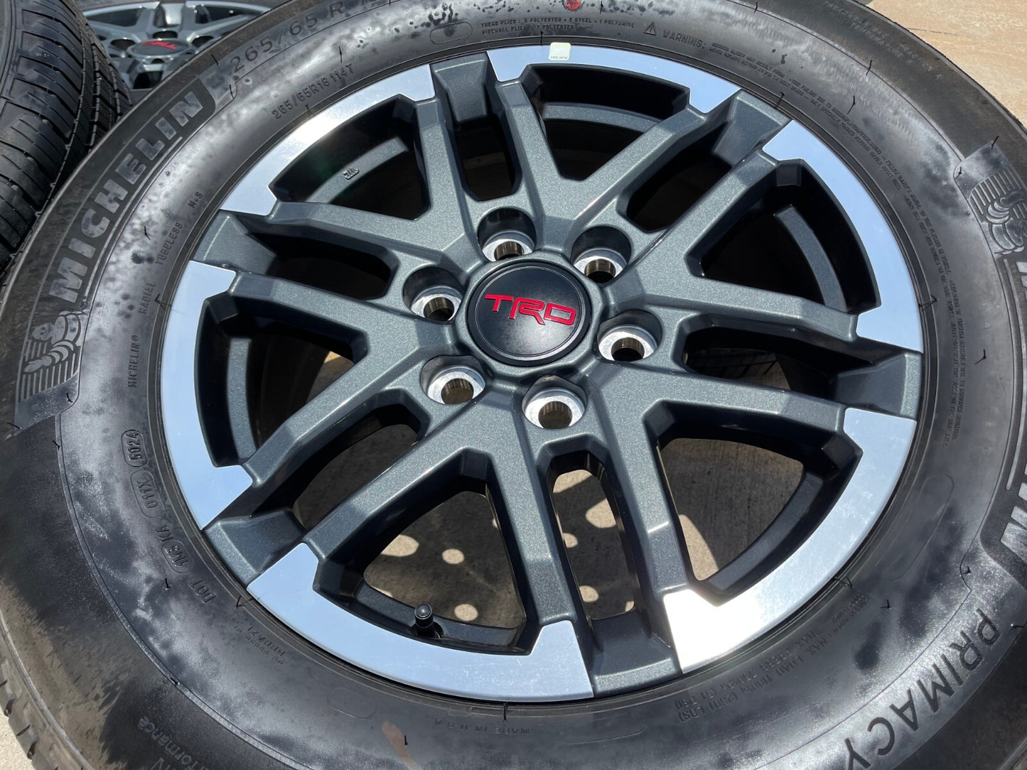 18" Toyota Tacoma 4Runner TRD OEM 10641 wheels rims 2024 2025 2026 2027 NEW