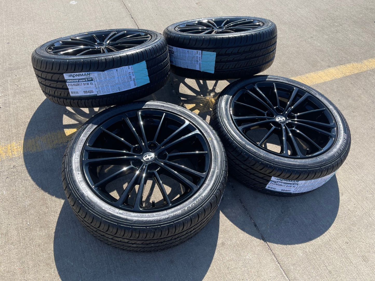 17" Scion FR-S OEM wheels rims 86 BRZ 86 69621 tires NEW