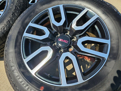 20" GMC Sierra Yukon AT4X EDITION OEM wheels rims 5914 black 2023 2024 2025 NEW