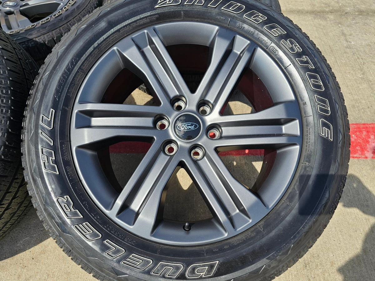 20" Ford F-150 FX-4 PLATINUM OEM rims wheels 10344 Expedition BRIDGESTONE SET