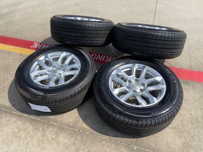 18" Chevy Silverado Suburban Tahoe OEM 14091 wheels rims GMC SET MICHELIN NEW