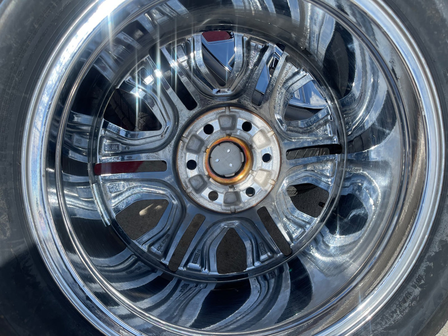 (1) 20" Ford F-150 LARIAT OEM 10619 CHROME rim wheel Expedition 2025 2026 2027
